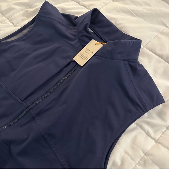 Peter Millar Kinetic 3L Performance Vest | Navy Blue | Men’s Medium - NEW - Picture 2 of 7
